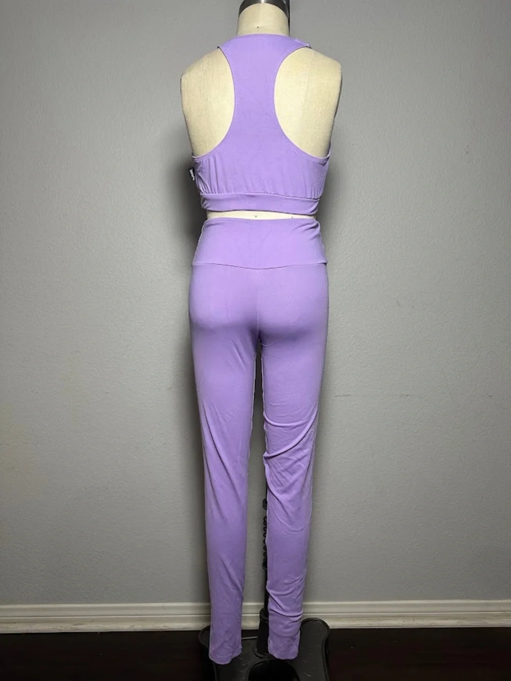 Maristella Citelli Lavender Workout Gym Set Size Small